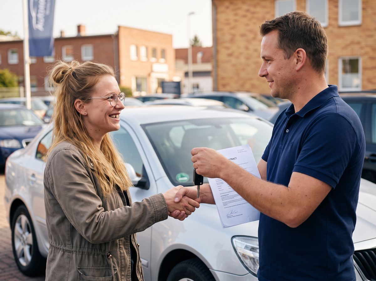Przekazanie kluczyków i umowy po sprzedaży auta – Skup Aut Opole